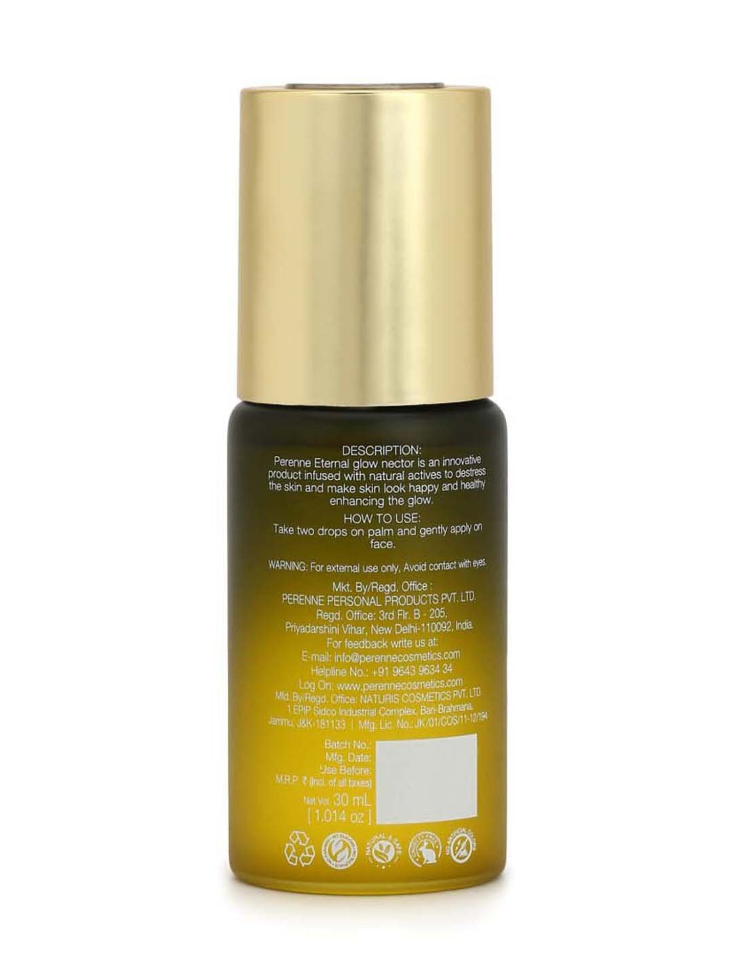 Perenne Eternal Glow Nectar Dry Oil Serum - 30 ml
