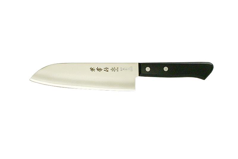 Kanetsune Santoku 165mm With Black Plywood handle KC-316