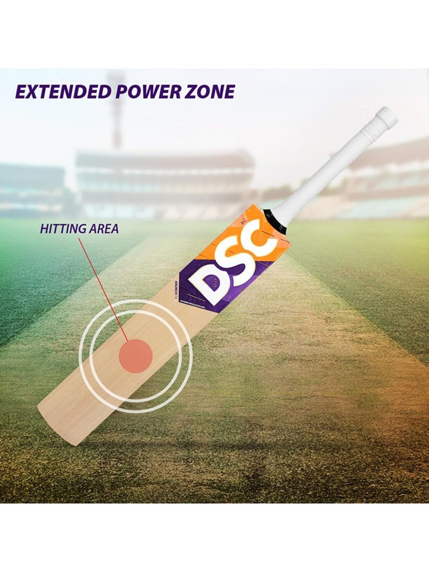 DSC Krunch 7.0 English Willow Cricket Bat Size - Mens