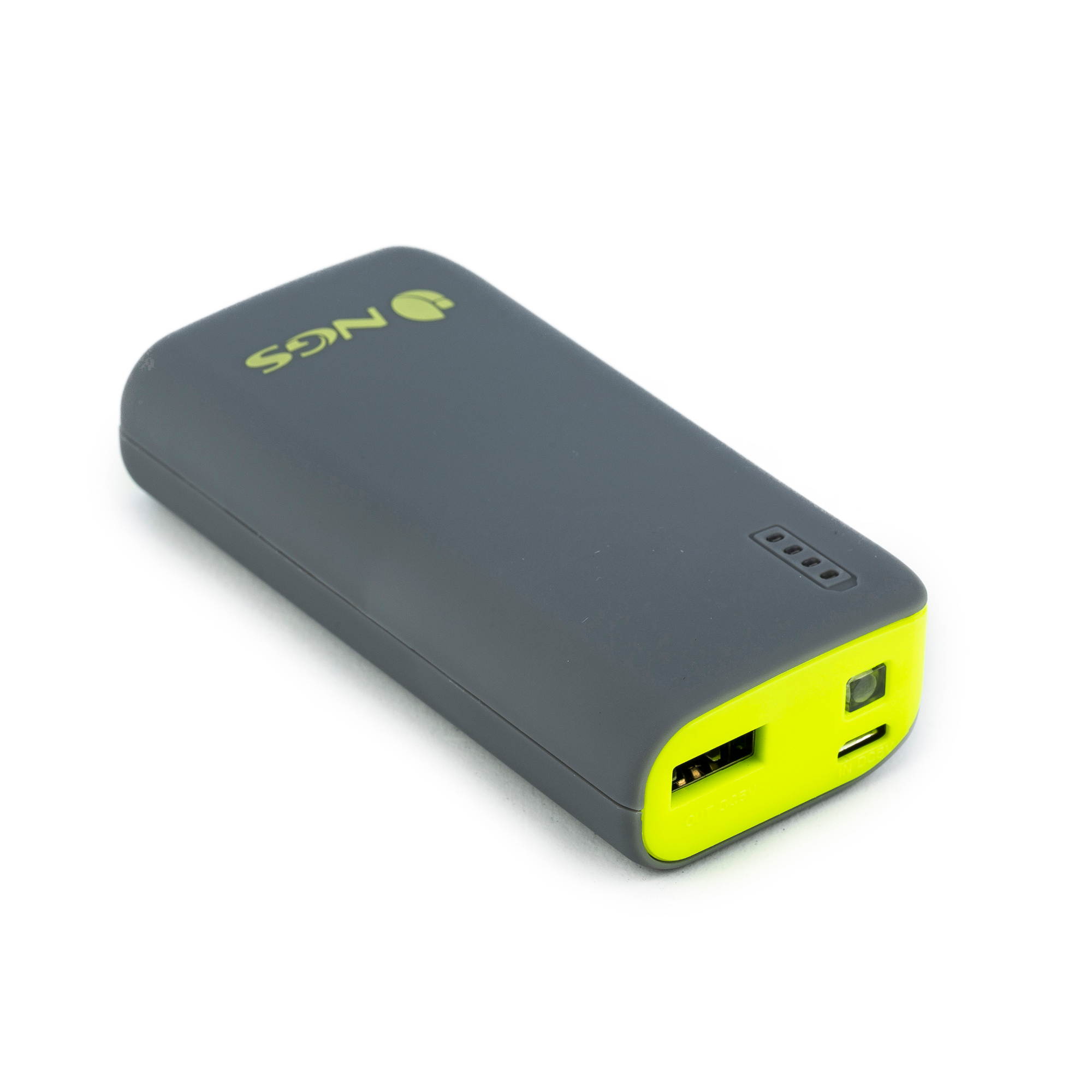NGS PowerPump 4000mAh Power Bank Output 1x 5V/1A Color Lemon Model POWERPUMP400