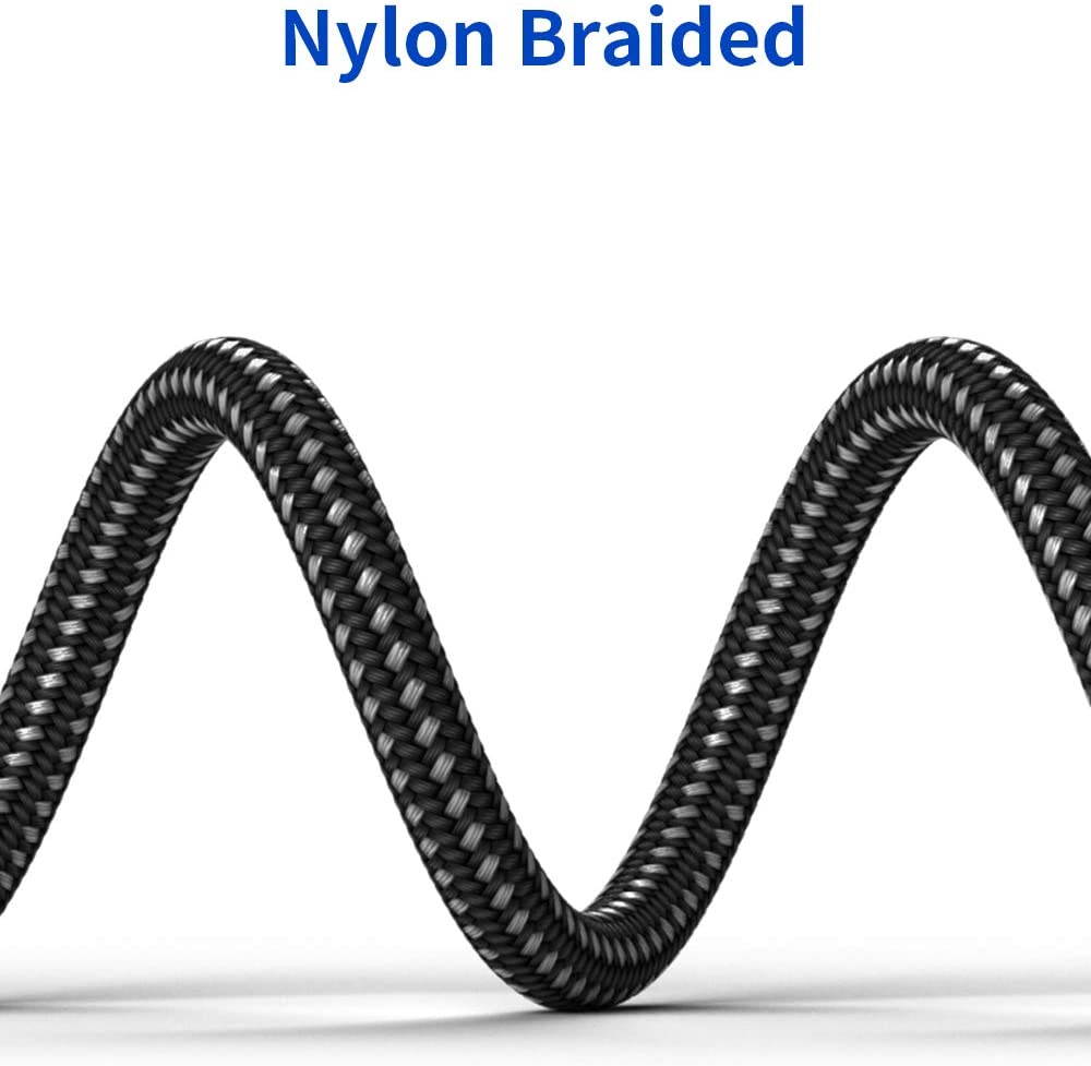 USB C to HDMI Cable[13ft] (4K 60HZ)Type C to HDMI Cord(ThunderBolt 3 Compatible) for MacBook Pro 2018 2017 Air iPad Pro Samsung Galaxy S20 Ultra Note 10 S10 Plus Dell XPS 13 Surface Book-Red