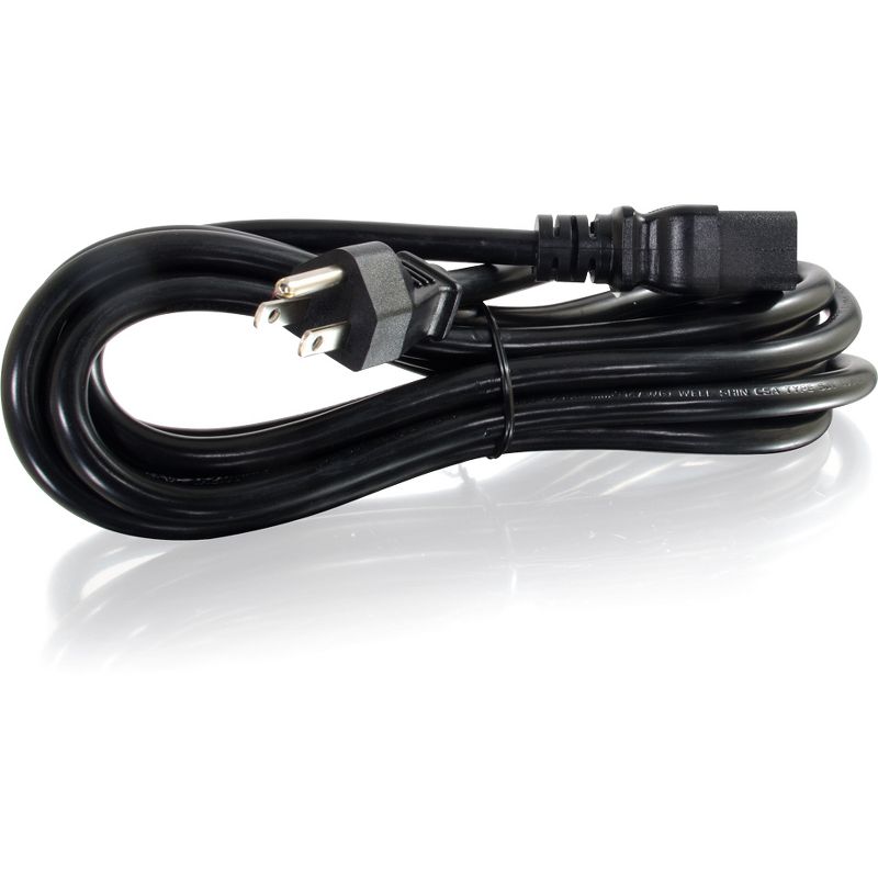 C2G 10ft 14AWG 125 Volt Power Cord (NEMA 5-15P to IEC320 C19) - For PDU, Server - 14 Gauge - 125 V AC - Black - 10 ft Cord Length