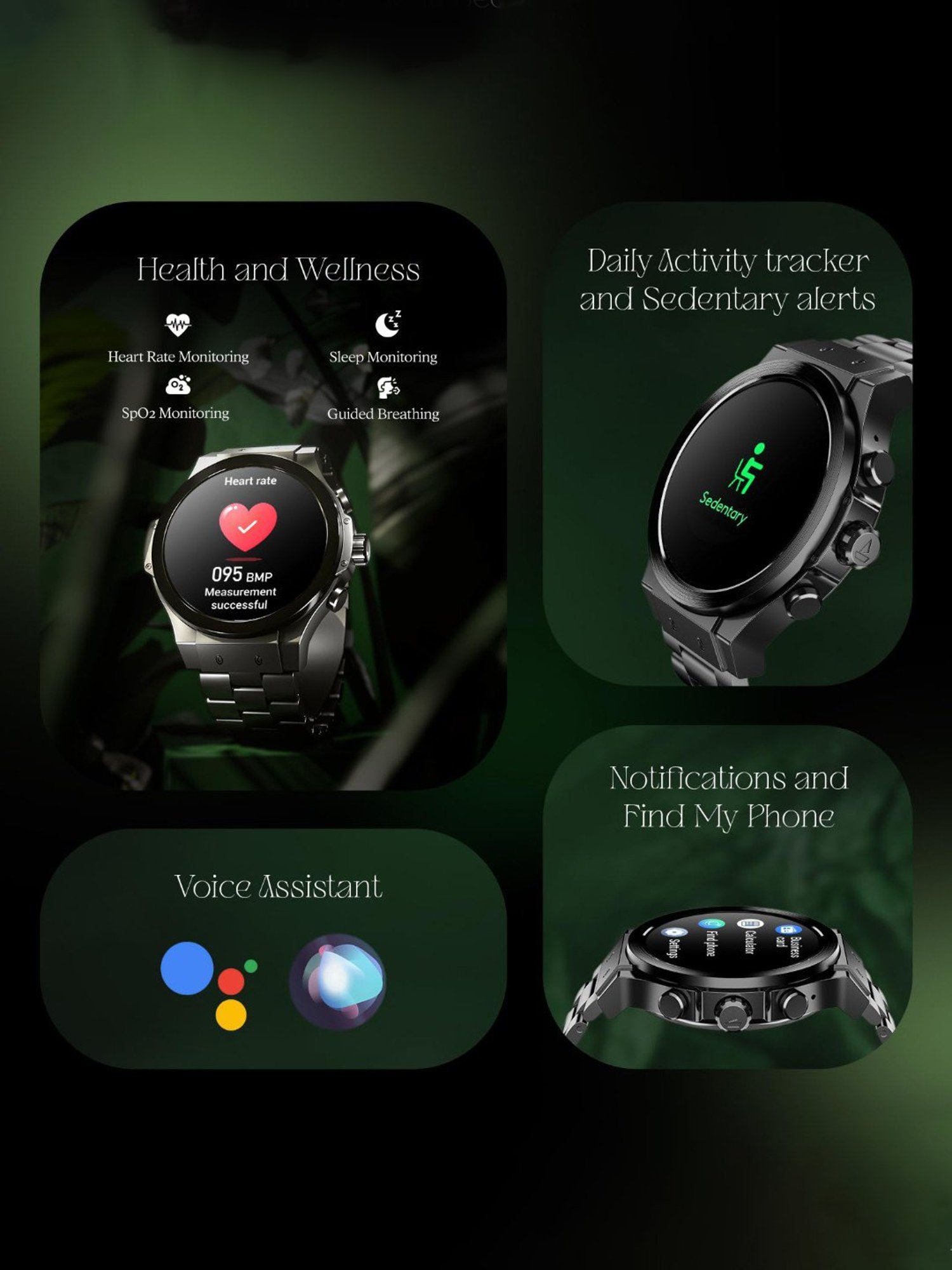 Boat Enigma X400 BT Calling Smartwatch with 1.45 inch AMOLED Display & Sleep, SpO2 Monitor (Black)