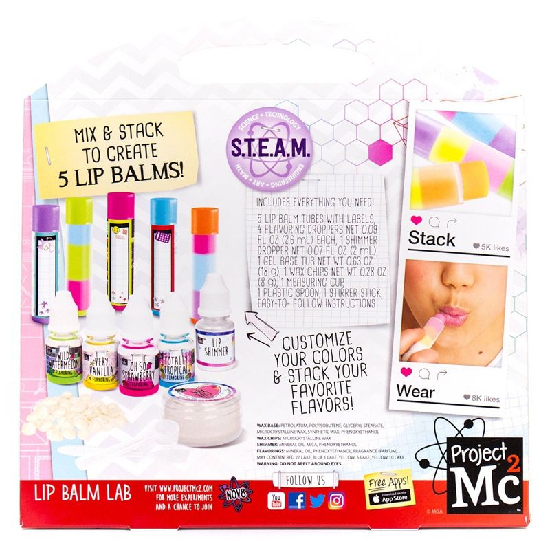Project MC2 15pc Lip Balm Lab