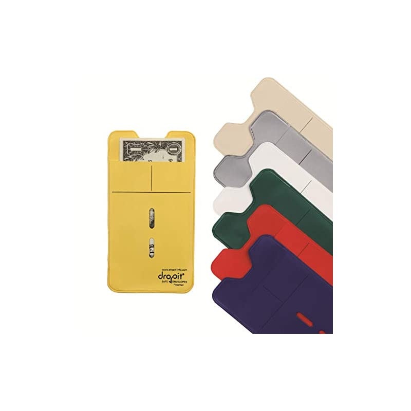 Dropit Safe Envelope for Safe Depositing of Currency and Money | Organize Coupon Currency and Other Documents Combo 7