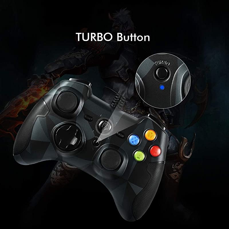 Wired Controller for PS3 PC Gamepads with Vibration Fire Button Range up to 10m Support PCLaptop Android and TV Box CamouflageWired Controller
