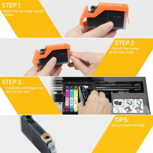 10 Pack 564XL Ink Cartridges For HP 564 XL Photosmart 6510 6520 7510 7520 5520 7520 7510 7525 6515 6510 5520 5510 5514 4620 3520 D7560 B8550 B209a C410 C6380 (4K/2C/2M/2Y)