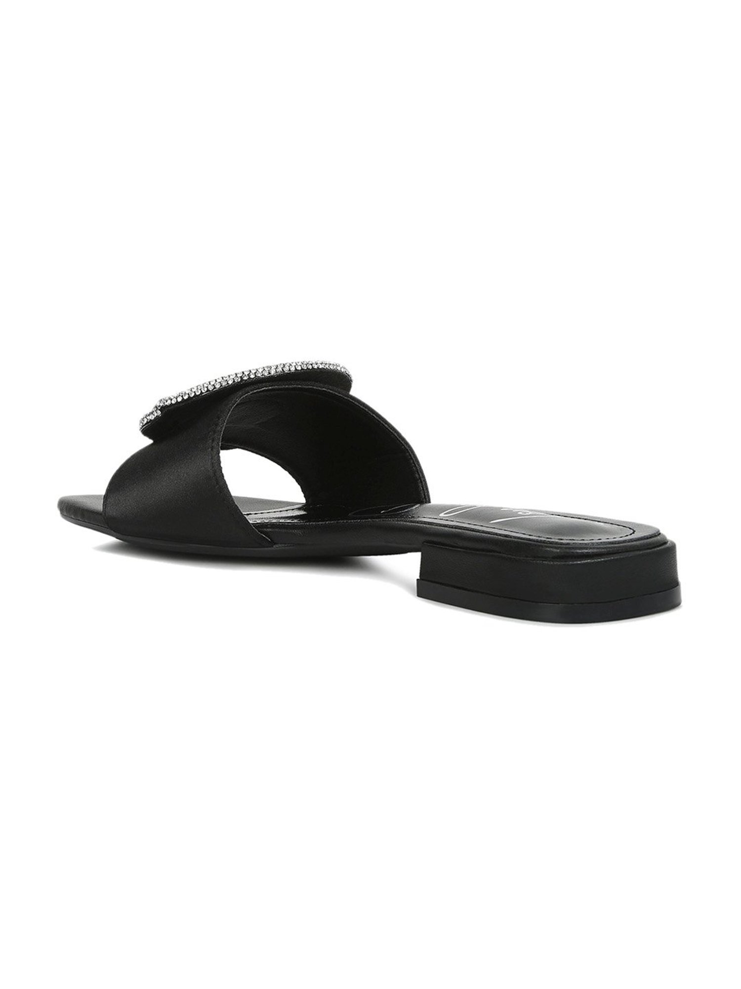 London Rag Women's Black Casual Sandals