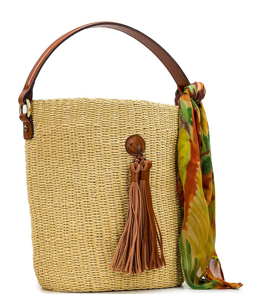 Dooney & Bourke Saffiano Collection Drawstring Bucket Bag