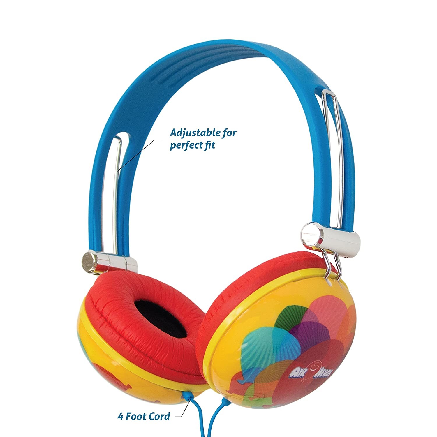 iHip AIRHEADS Candy Stereo Noise Isolating Headphones for Apple Android Compatible Gifts for Kids Teens Headphones for Boys and Girls Fun and Collectible