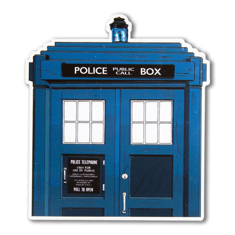 Seven20 Doctor Who Super Bitz 13th Doctor Plush And Tardis Coaster Set -Limited Edition