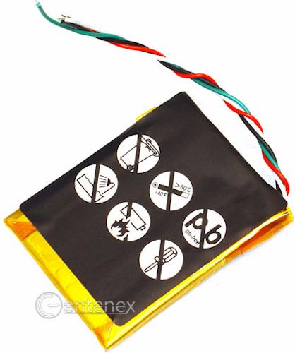 Battery for Microsoft Zune Flash 16GB 4G 4GB 8GB 8G 16G MP3 Player HSA-00001 HVA-00001 X814398-001