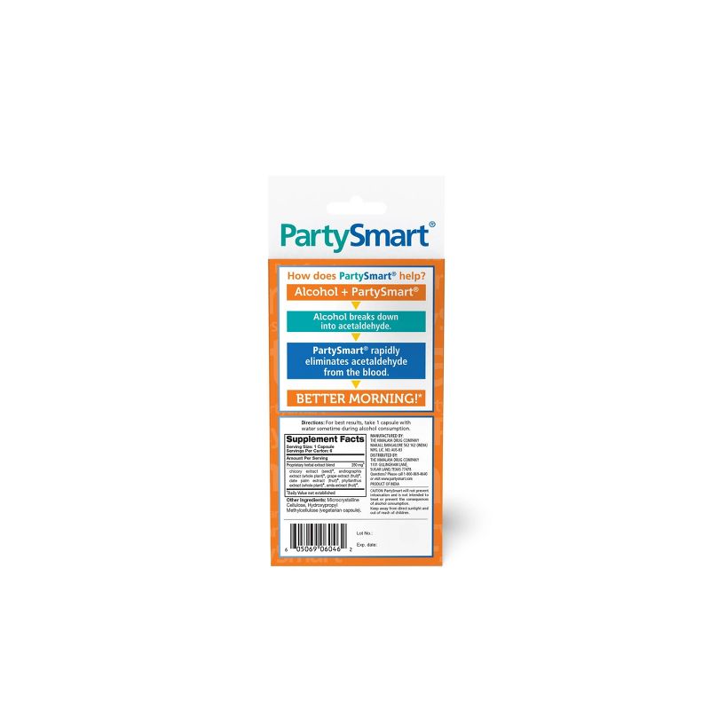 Himalaya PartySmart Capsules - 6pk