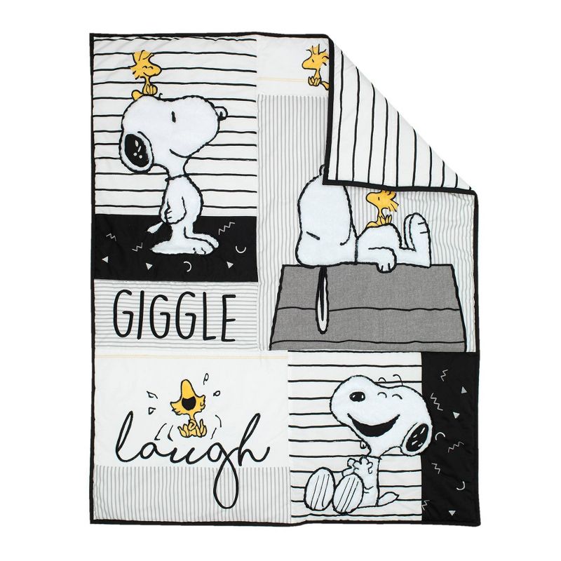 Lambs & Ivy Classic Snoopy Crib Bedding Set - 3pc