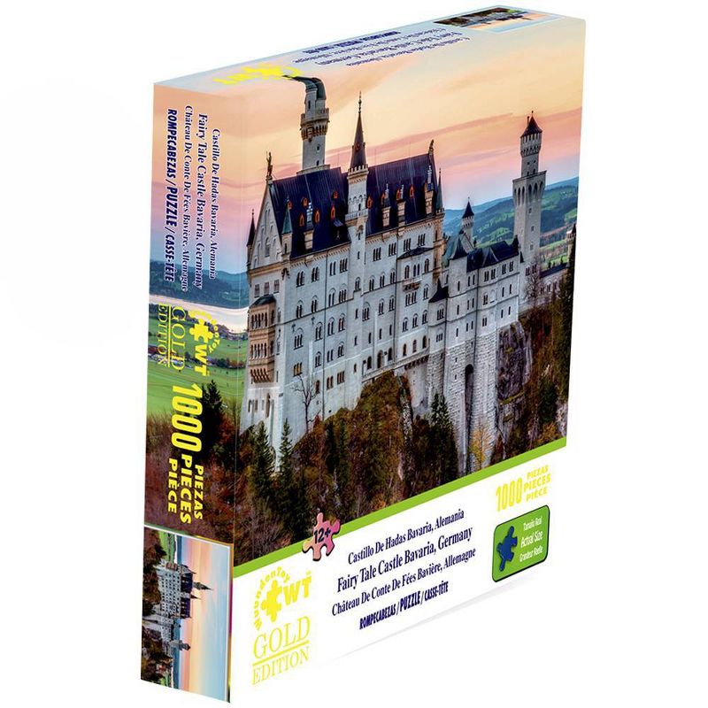 Wuundentoy Gold Edition: Fairy Tale Castle Bavaria Germany Jigsaw Puzzle - 1000pc