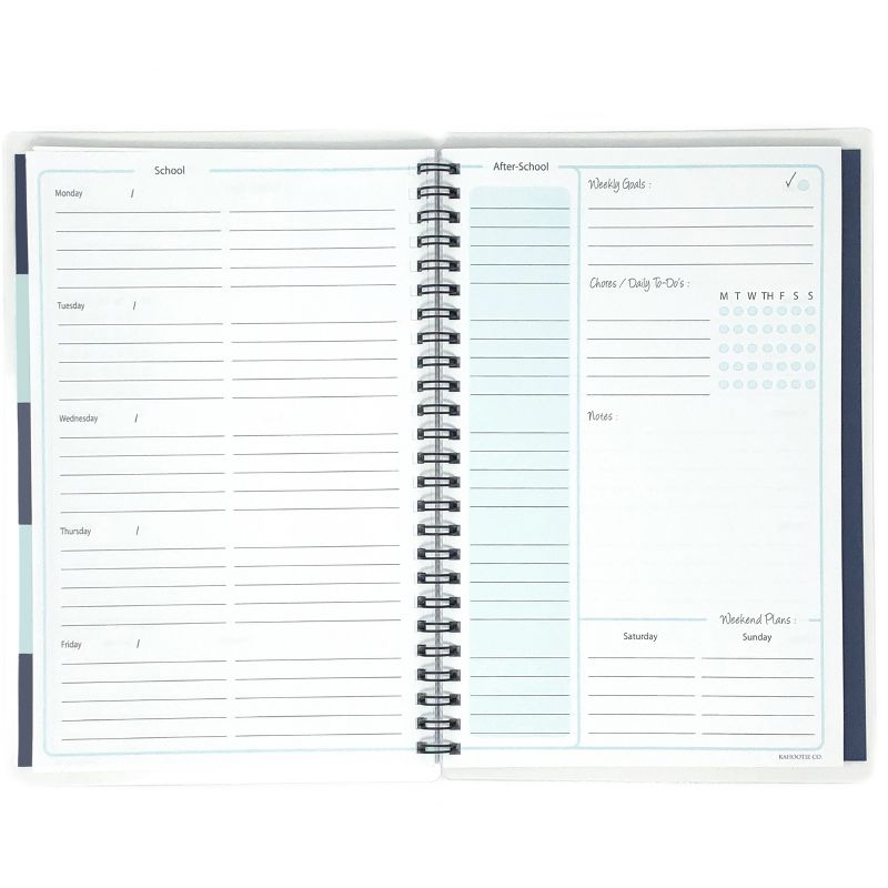 Undated Teacher Planner 8.5" x 11" Large Weekly Lesson Plan Book Botanical Floral - TF Publishing