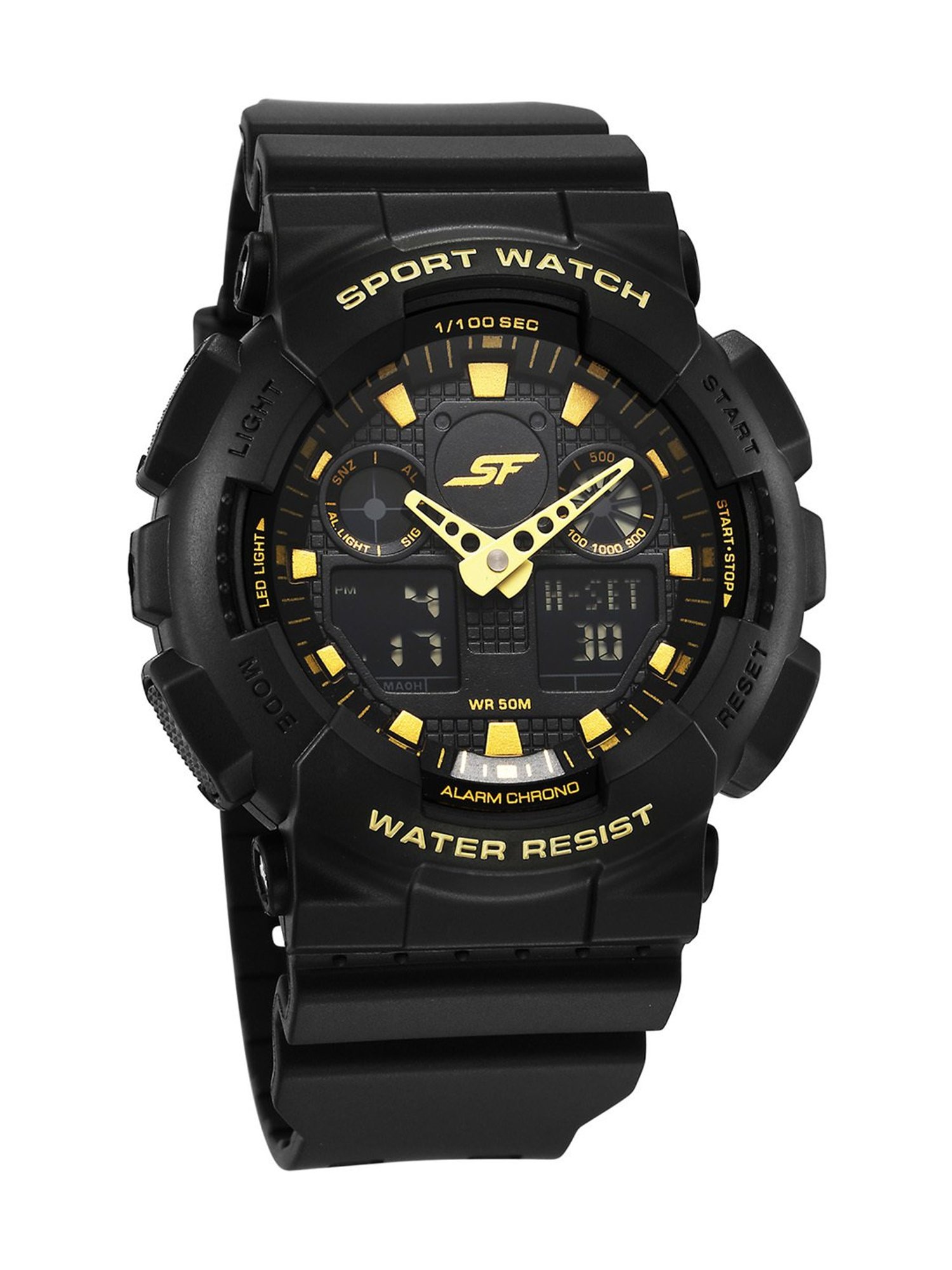 Sonata Fiber 87058PP03 SF Vigour Analog-Digital Unisex Watch