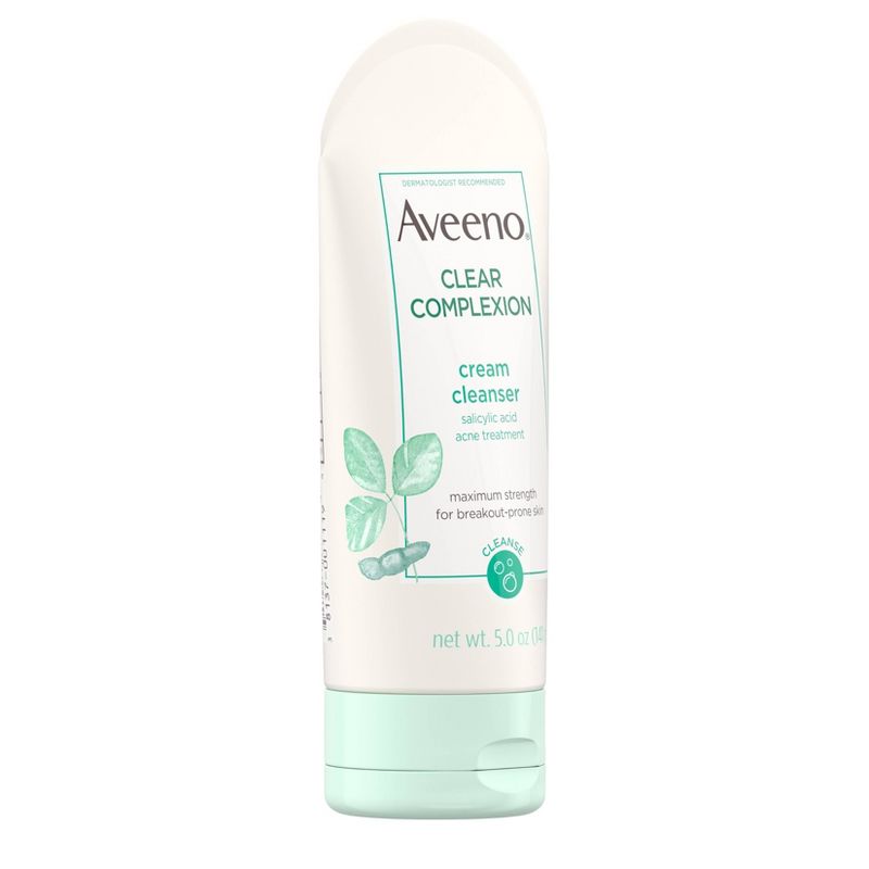 Aveeno Clear Complexion Cream Cleanser with Salicylic Acid - 5 fl oz