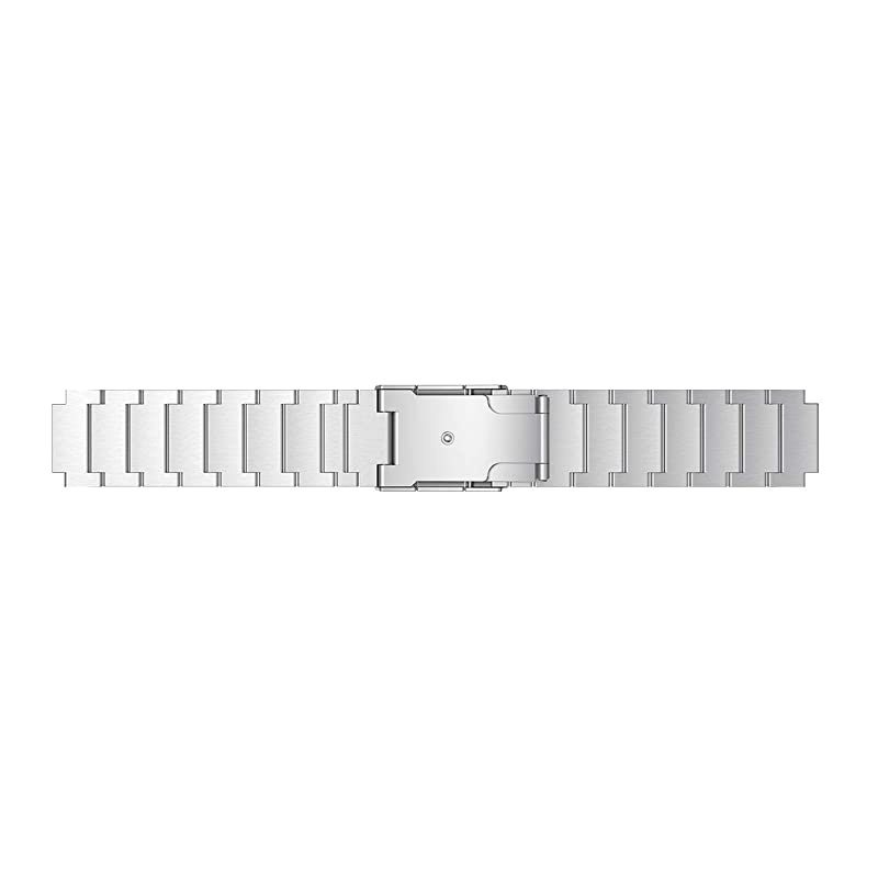 Forerunner 235 Band Solid Stainless Steel Metal Watch Strap Compatible for Garmin Forerunner 235220230620630735XT Smartwatch Silver
