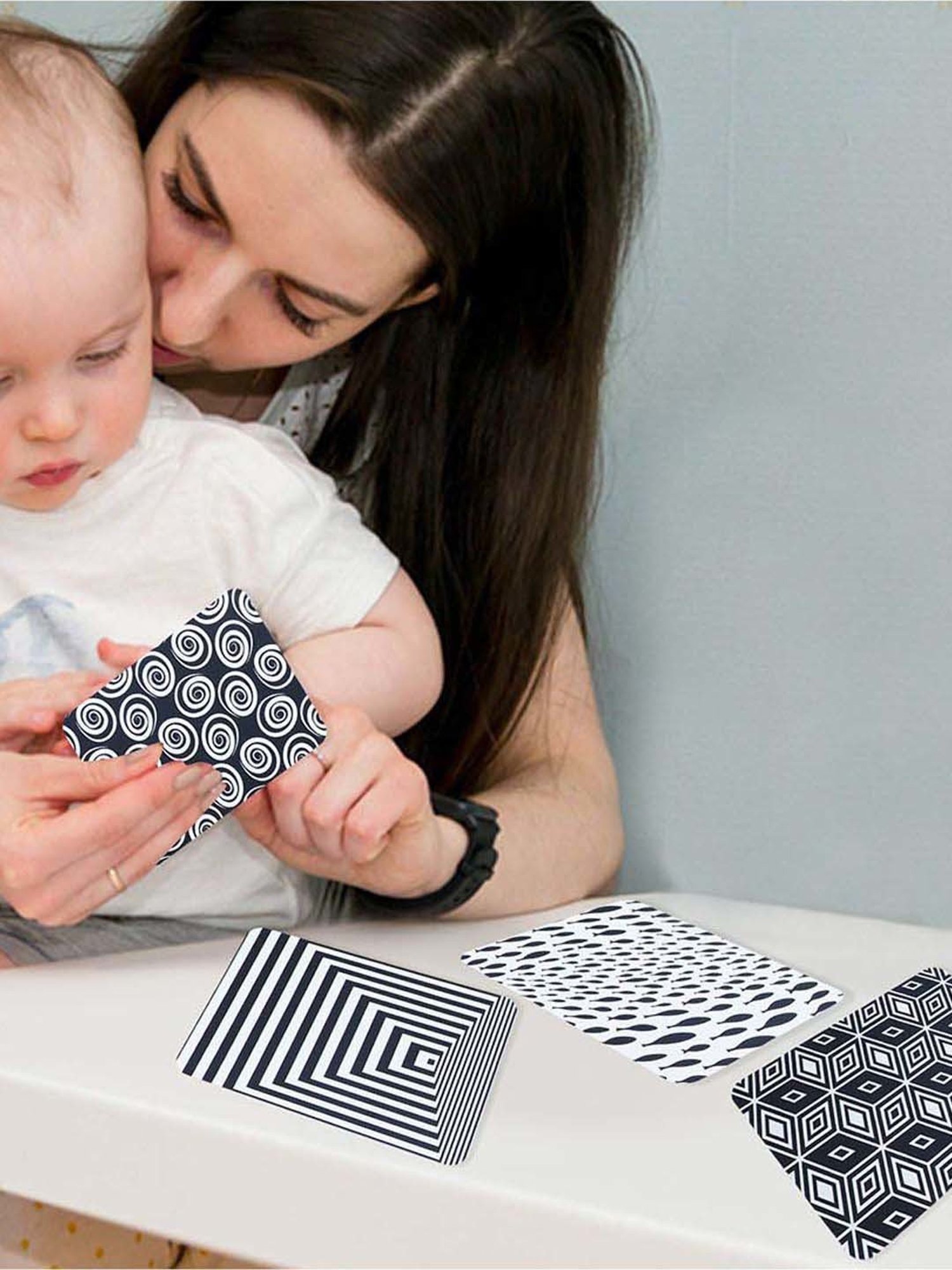 Baby Moo Kids Black Flash Cards