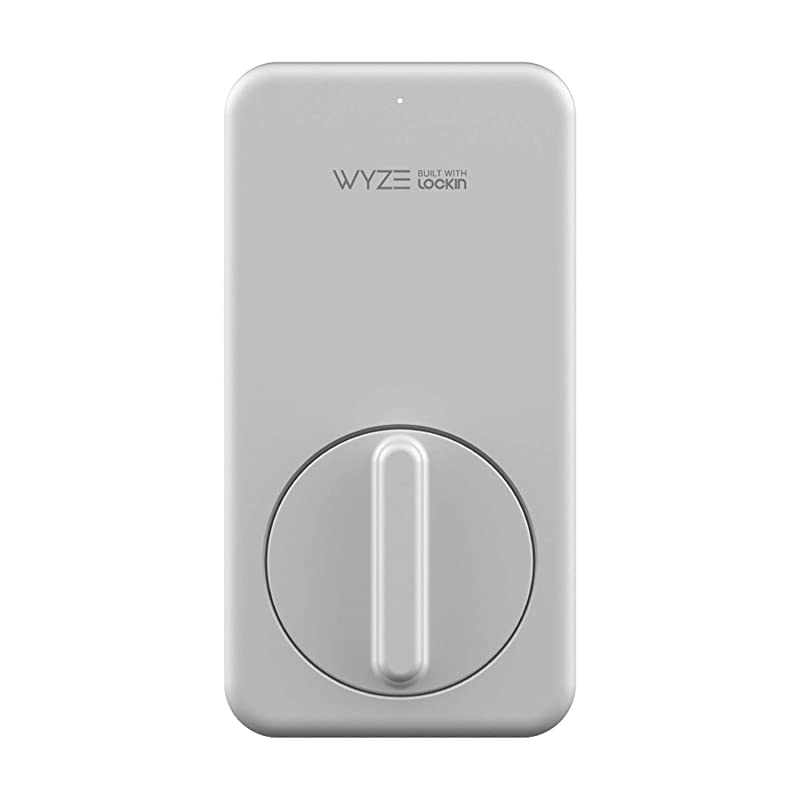 Lock WiFi & Bluetooth Enabled Smart Door Lock, Wireless & Keyless Door Entry, Compatible with  Alexa, Fits on Most Deadbolts, Includes  Gateway, silver &mdash; A Certified for Humans Device