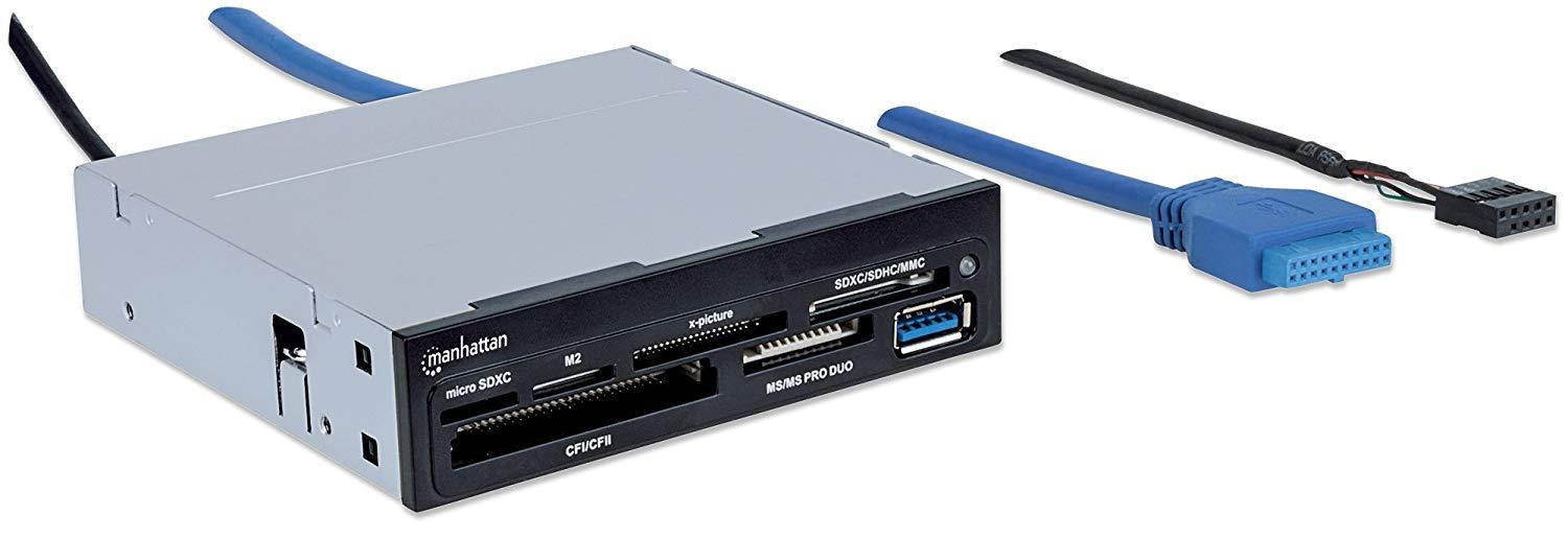 ICI101967 - Manhattan 101967 48-in-1 Multi-Card Reader Writer with USB. 3.0