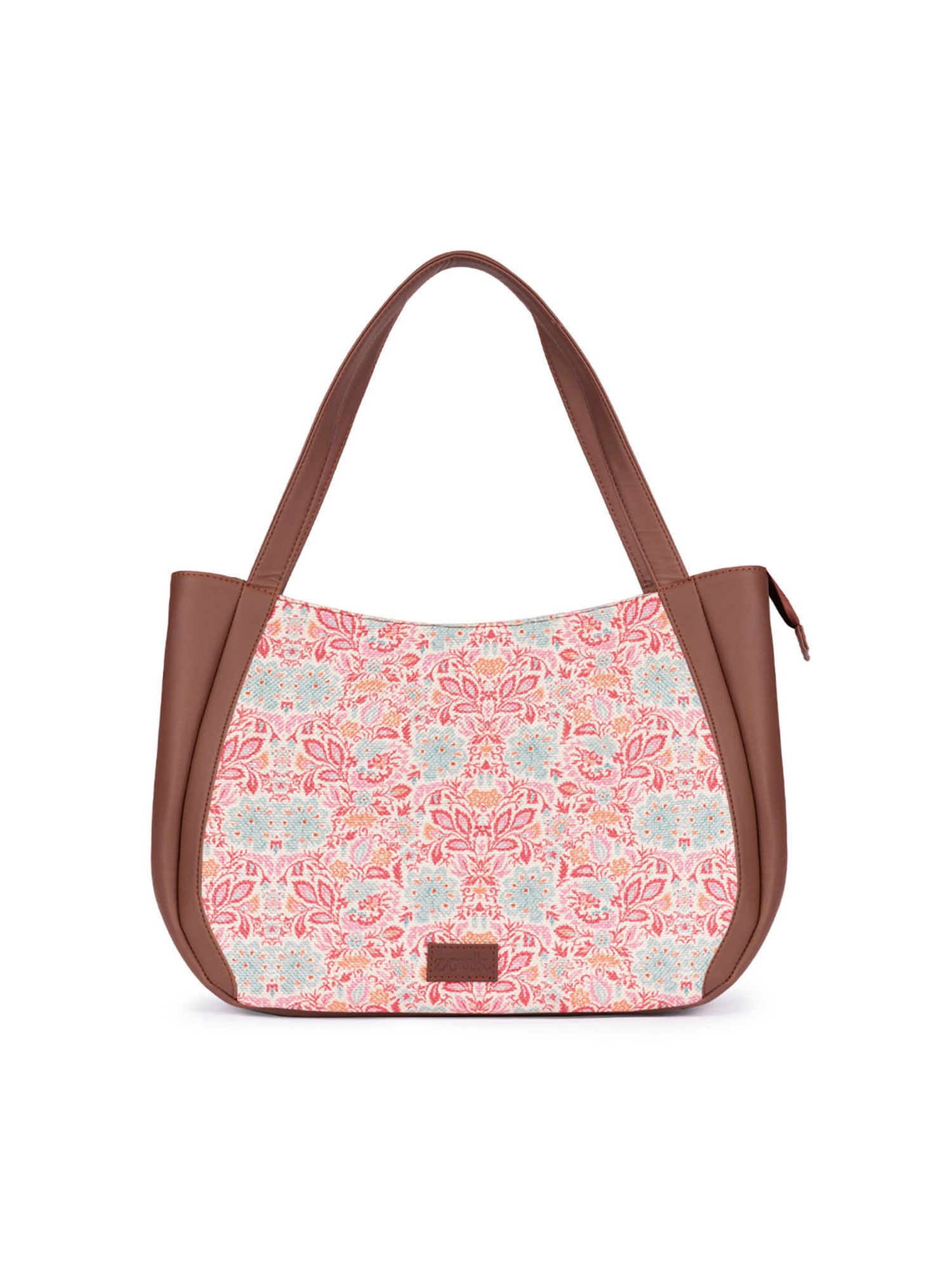 ZOUK Mangalore Blossoms Multicolor Printed Luna Shoulder Bag