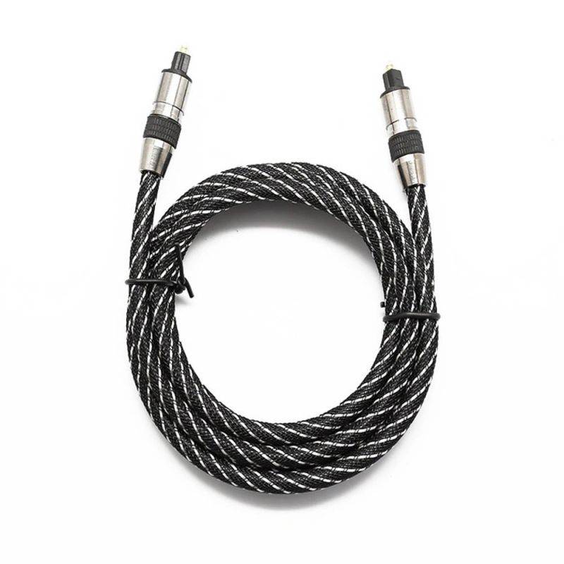 Easyday Optical Digital Audio Cable 5 Feet Home Theater Fiber Optic Toslink Male to Male Gold Plated Optical Cables Best For Playstation & Xbox - Pro Series