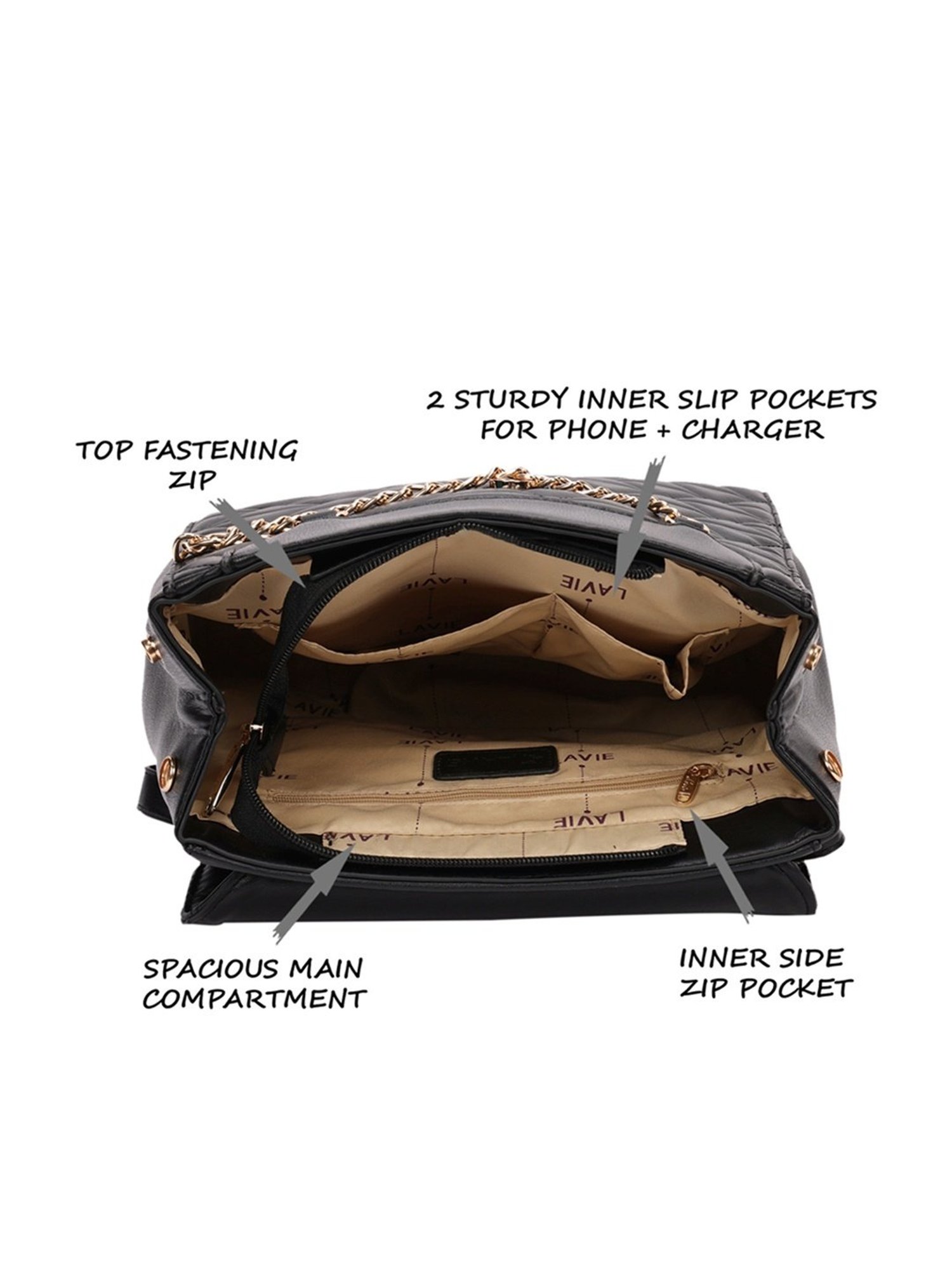 Tohl Fenwick Black Leather Medium Backpack