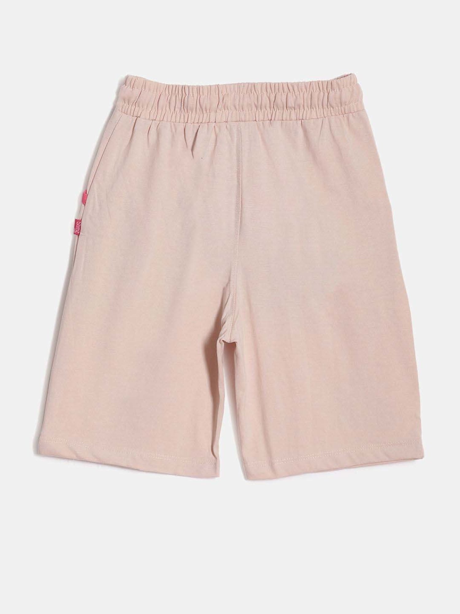 Dixcy Slimz Kids Cream Cotton Printed Shorts