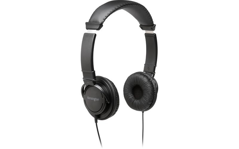 Kensington Hi-Fi Headphones - Stereo - Mini-phone - Wired - Over-the-head - Binaural - Circumaural - 6 ft Cable