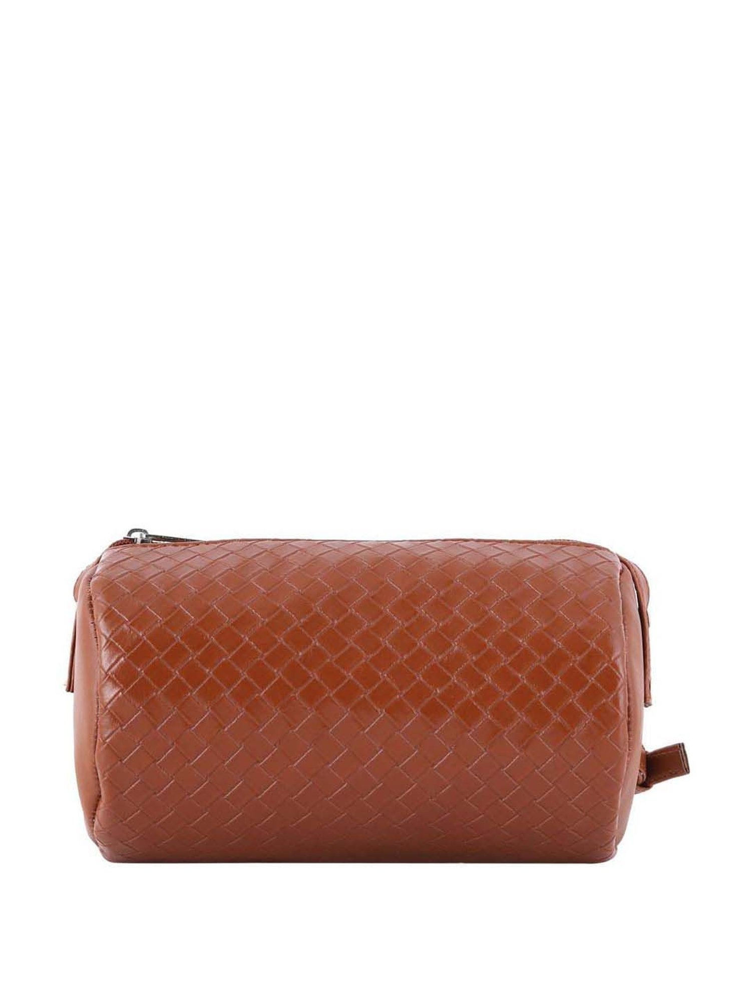 Toteteca Tan Textured Medium Sling Handbag