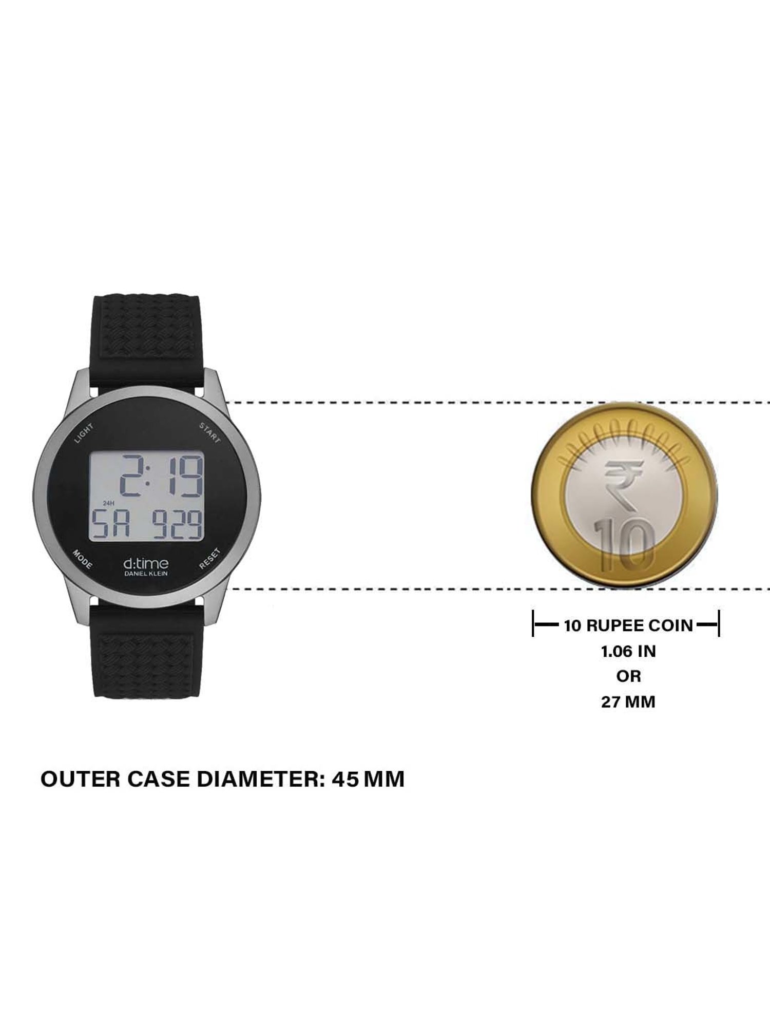 Daniel Klein DK.1.12640-1 D-Time Digital Watch for Men