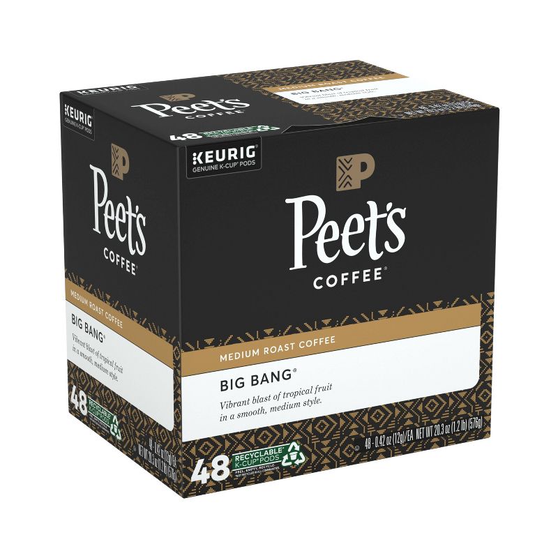 Peet's Big Bang Medium Roast Coffee - Keurig K-Cup Pods - 48ct