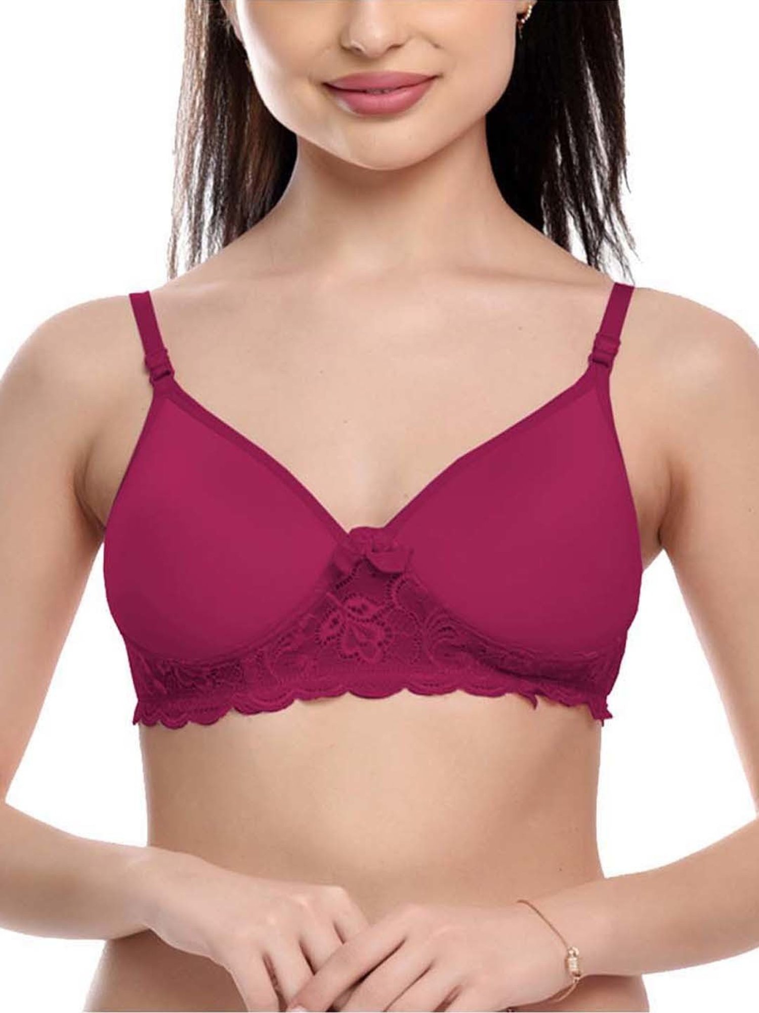 FIMS: Fashion is my Style Purple Lace Work Push-Up Bra