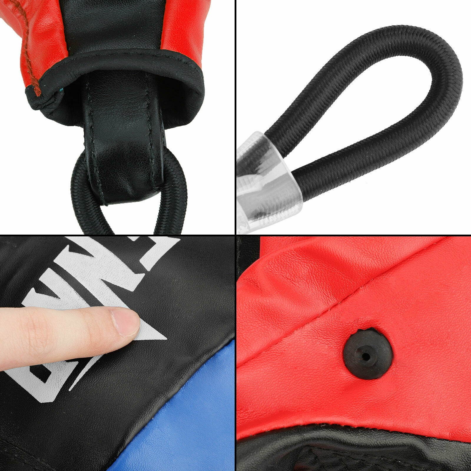 Double End Speed Ball Boxing MMA Focus Punching Dodge Bag Floor to Ceiling Rope