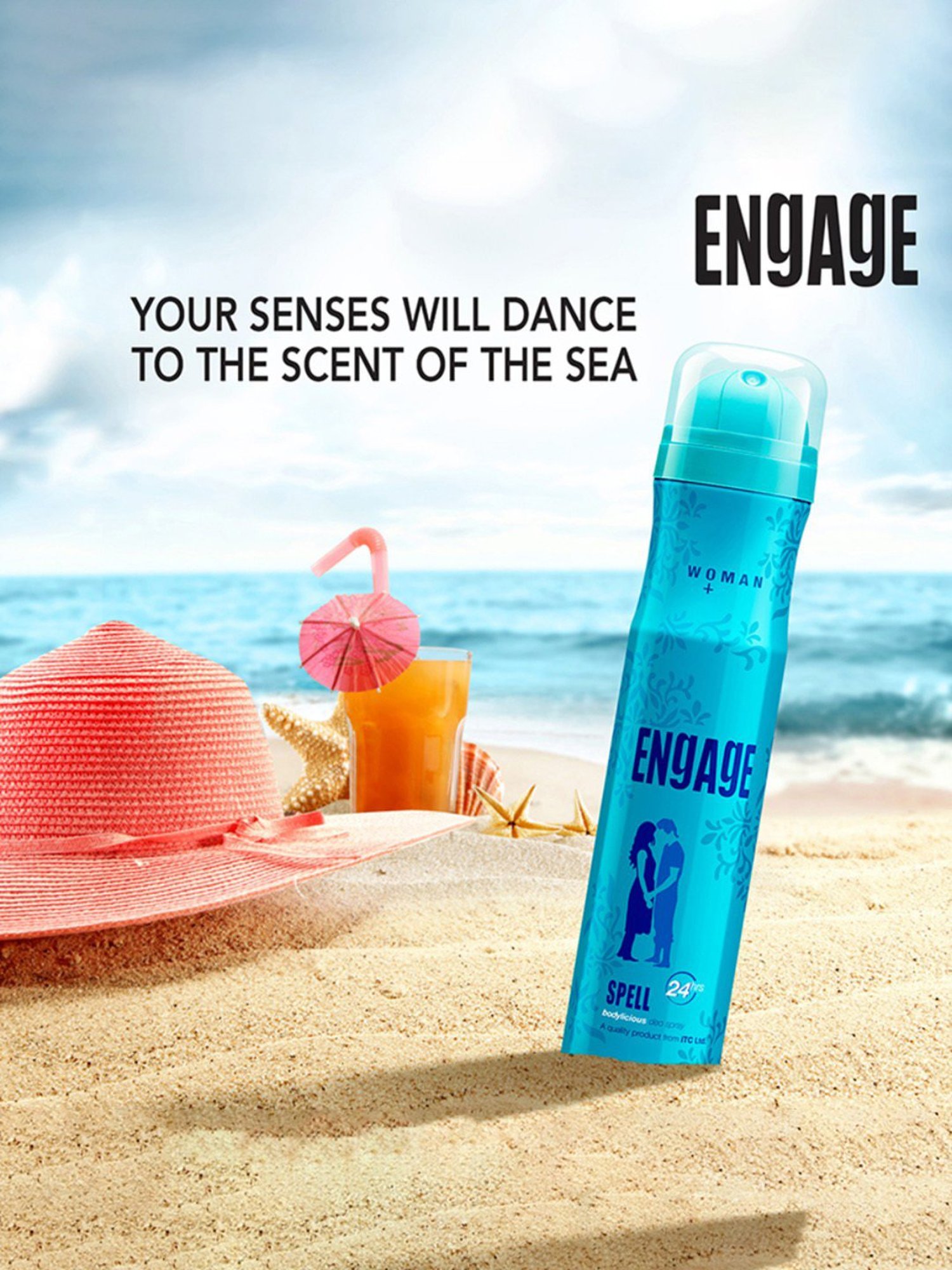 Engage Spell Deodorant for Women - 150 ml