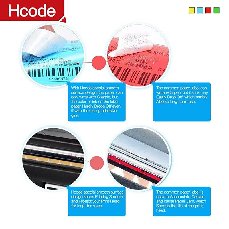 2x3 Inch Permanent Adhesive Direct Thermal LabelsWaterOilAlcohol Resistant MultiPurpose Labels Compatible with Direct Thermal Printer and Thermal Transfer Printer 400 Pcs Yellow