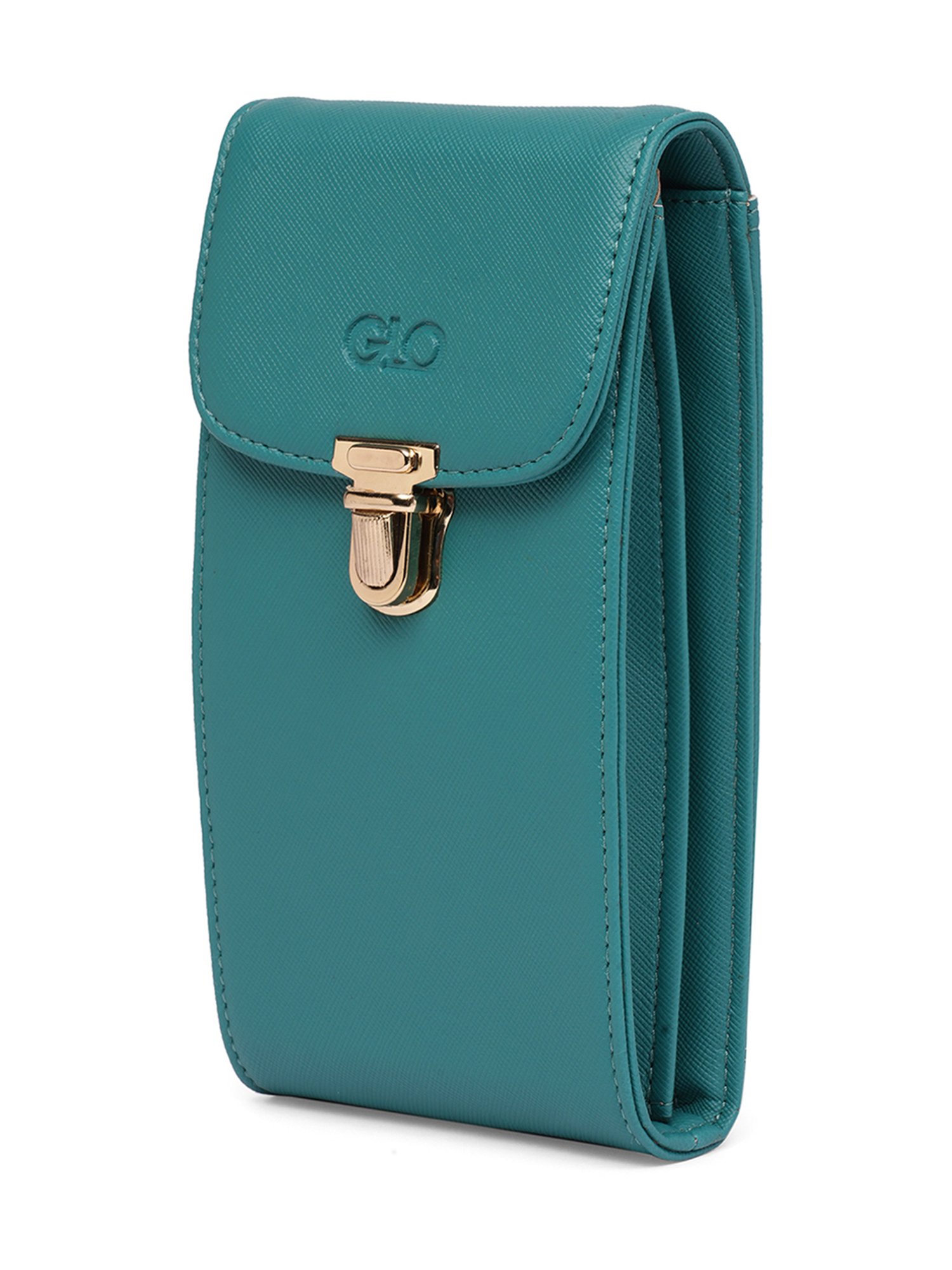 Glo By Globus Green Medium Mobile Pouch