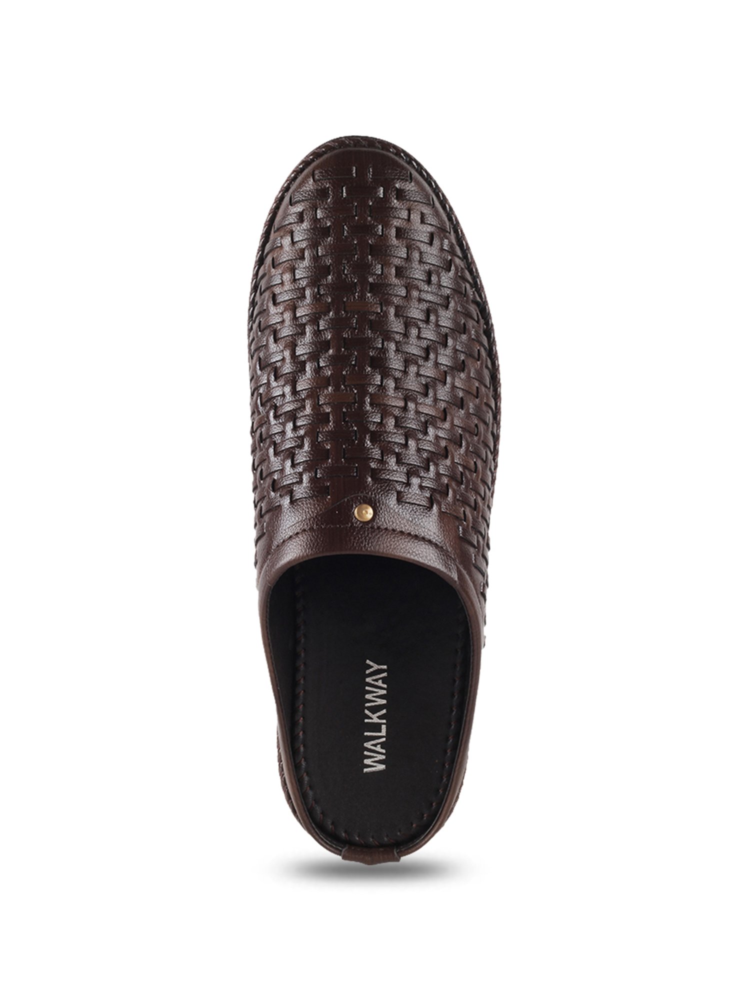 Walkway Men's Brown Mule Shoes