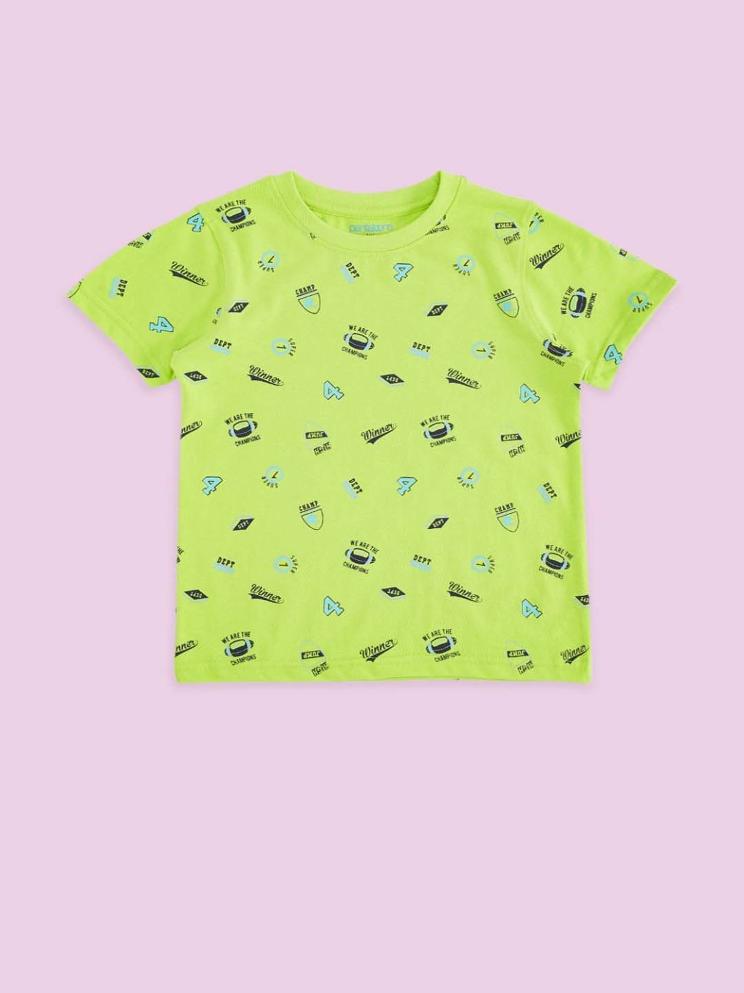 Pantaloons Baby Kids Multicolor Cotton Printed T-Shirt