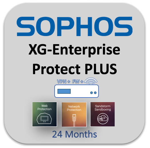 Sophos - NS8B2CSEK - XG 86 rev.1 EnterpriseProtect Plus, 2-year (EU/UK/US power cord)