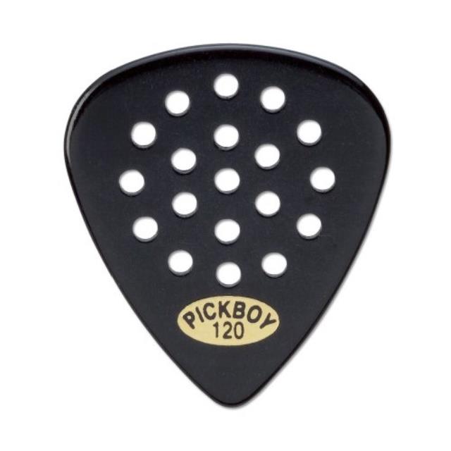pickboy posagrip, black, cellulose, 1.20mm, 10 picks