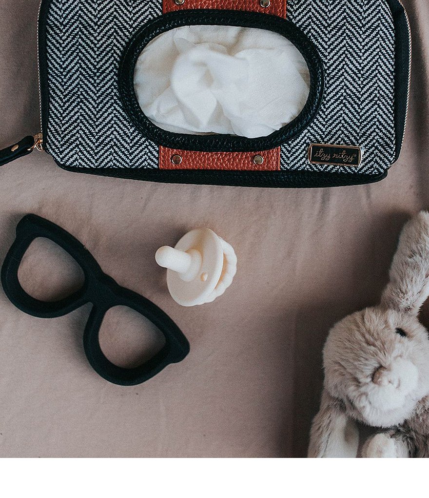 Itzy Ritzy Chew Crew Silicone Baby Teether - Glasses