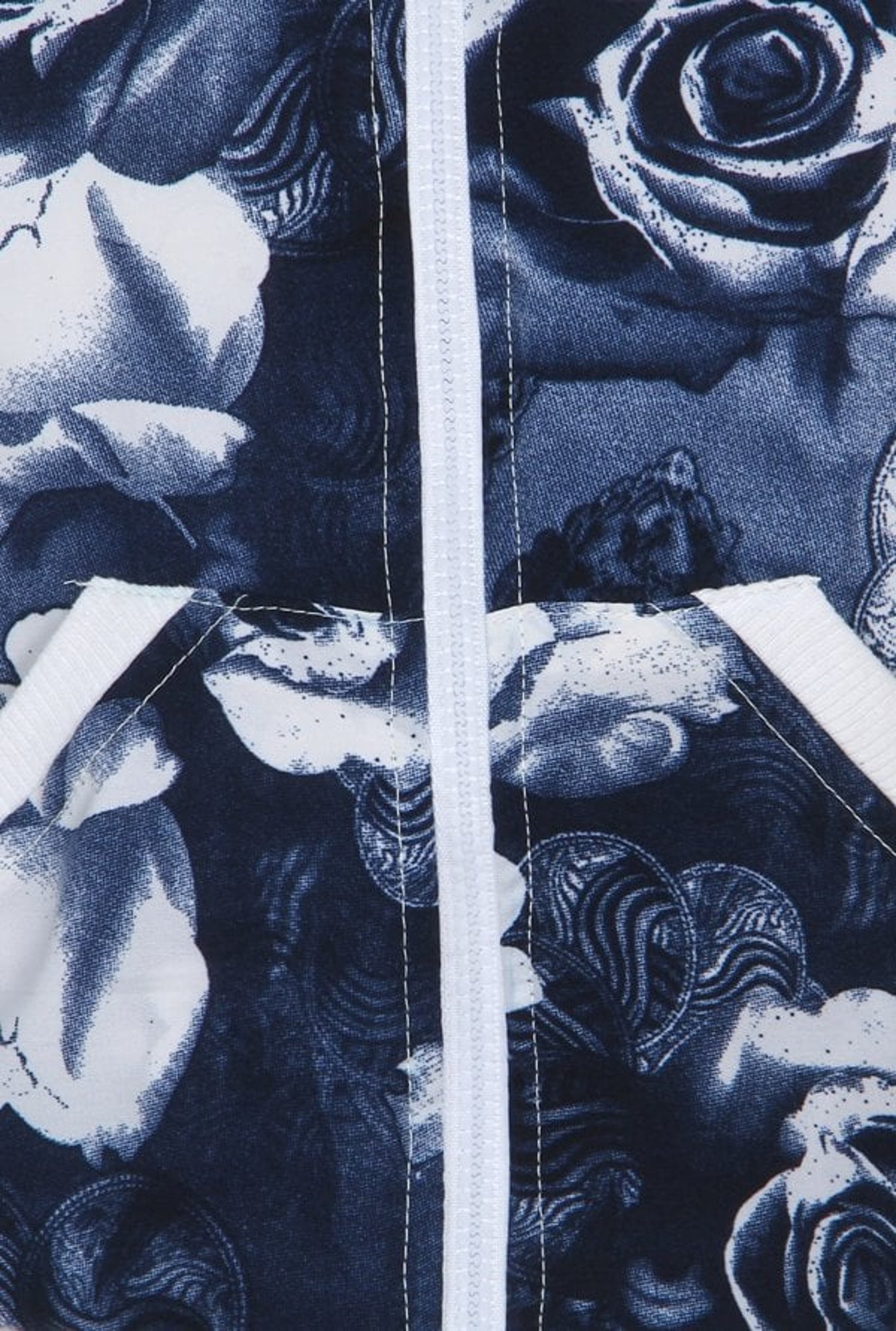 StyleStone Kids Navy Printed Bomber Jacket