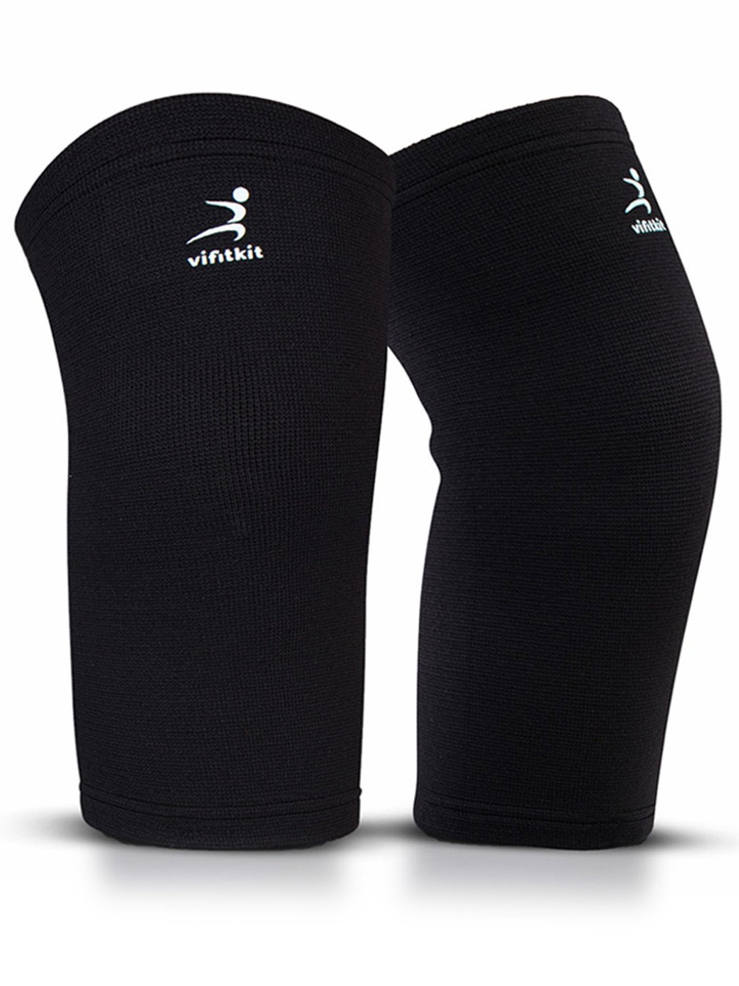 Vifitkit Knee Support for Men and Women (Black) Size - Medium