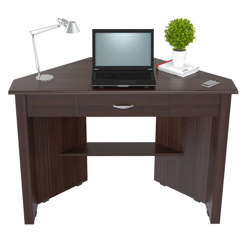 Corner Writing Desk Espresso - Inval