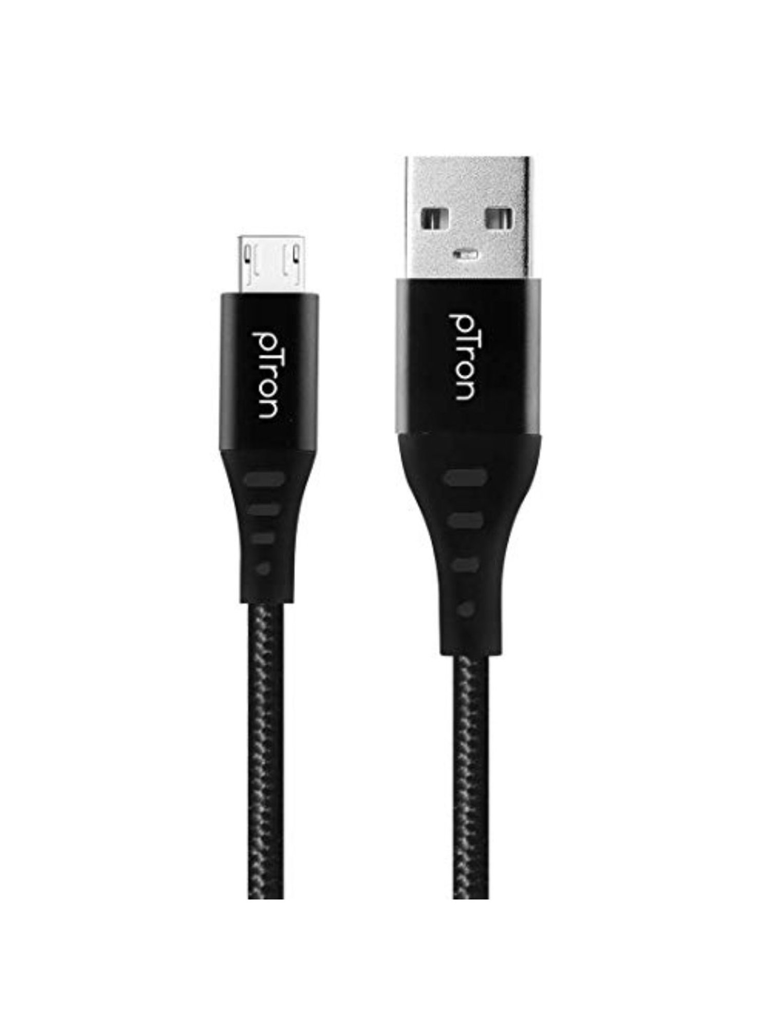 PTron Solero MB301 3A Micro USB Data & Charging Cable, 1.5 Mtr Long for Micro USB Devices (Black)