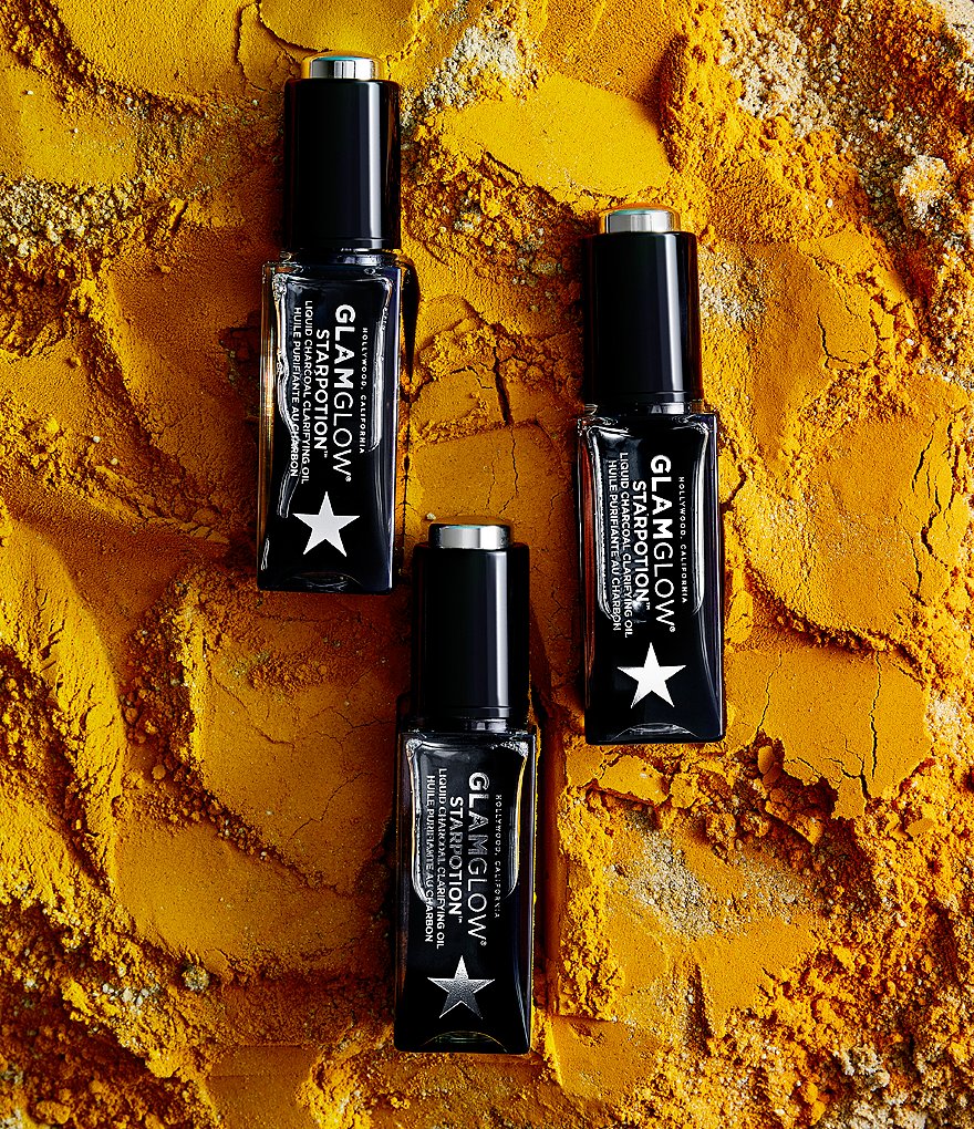 GlamGlow STARPOTION&trade; Liquid Charcoal Clarifying Oil, 30ML