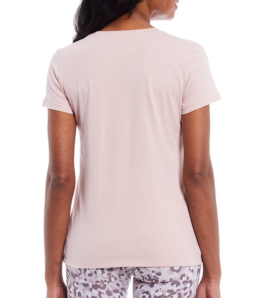 Karen Kane Short Sleeve Tie-Dye Hoodie